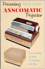 Cartão postal publicitário vintage da década de 1950 ANSCO "O novo projetor ANSCOMATIC" slides, usado comprar usado  Enviando para Brazil