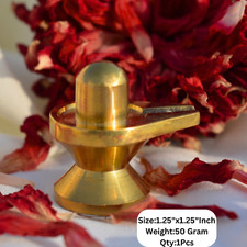 Idolo shivling ottone usato  Spedire a Italy