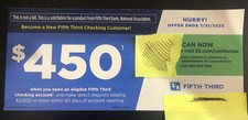 Fifth third bank for sale  Channahon