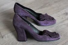 Audley purple suede for sale  UK