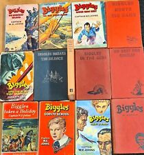 Set biggles books for sale  LEATHERHEAD