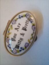 2pill boxes decorative for sale  SOUTHAMPTON