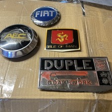 Retro car emblems for sale  REDCAR
