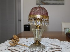 decorative crystals lamp for sale  Findlay