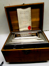 RARO/COMPLETO 1904 MÁQUINA DE DESENVOLVIMENTO KODAK ''E'' Harman&Verner Studio Mich. comprar usado  Enviando para Brazil