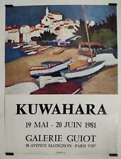 Kuwahara galerie guiot d'occasion  Paris XII