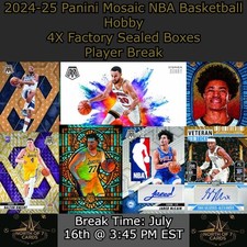 James Harden - 2024-25 Panini Mosaico NBA Hobby - 4X Box Player BREAK #2 comprar usado  Enviando para Brazil