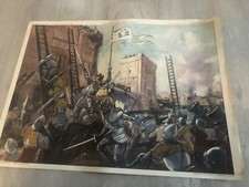 Ancienne affiche carte d'occasion Ancienne affiche carte d'occasion  Aix-les-Bains