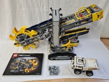 Lego Technic Koparka kołowa łopatkowa #42055, kompletna + licencjat, w dobrym stanie, używany na sprzedaż  Wysyłka do Poland