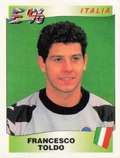254	Francesco Toldo Italia # Panini UEFA EURO 1996 England comprar usado  Enviando para Brazil