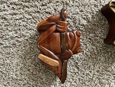Vintage wooden frog for sale  Portsmouth