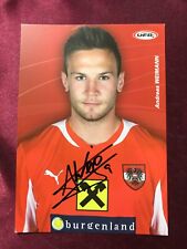 Autografo andreas weimann usato  Guidonia Montecelio