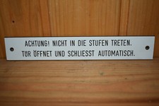 Altes schild strassenbahn gebraucht kaufen  Limbach-Oberfrohna