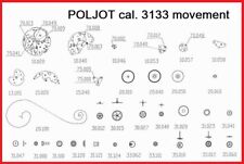 Poljot chronograph 3133 gebraucht kaufen  Spreenhagen