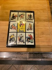 Altes blechschild vespa gebraucht kaufen  Oestrich-Winkel