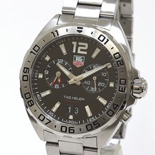 TAG HEUER Formula 1 WAZ111A Męski zegarek kwarcowy Czarna tarcza Używany z Japonii na sprzedaż  Wysyłka do Poland