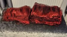 Organza claret red for sale  FLINT