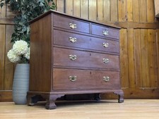 Georgian oak chest for sale  KING'S LYNN