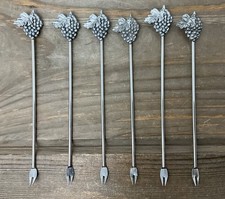 Pewter cocktail picks d'occasion  Expédié en Belgium