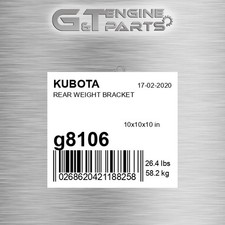 G8106 rear weight for sale  Pompano Beach