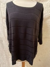 Pull marinière noir d'occasion  Toulouse-