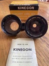 Kinegon auxiliary lens for sale  WINCHESTER