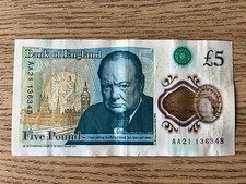 Bank england aa21 for sale  WALTHAM ABBEY