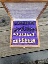 Wooden box chess for sale  North Charleston