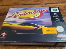 Nintendo 64 Lamborghini  By Titus Pal Todo Original N64 Very Good, usado comprar usado  Enviando para Brazil
