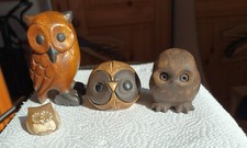 Vintage eulen echtholz gebraucht kaufen  Pforzheim