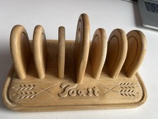 Woodware wooden toast for sale  KETTERING