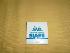 Siare advertising match d'occasion  Expédié en Belgium