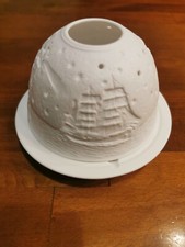 Porzellan windlicht starlight gebraucht kaufen  Mainz