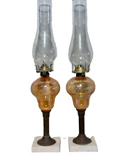 Pair antique oil for sale  East Brunswick