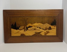 Vtg marquetry wood for sale  Opa Locka