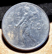 50 lire 1978 usato 50 lire 1978 usato Nepi