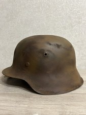 Capacete alemão original bom capacete M42 tamanho 66 Segunda Guerra Mundial Segunda Guerra Mundial comprar usado  Enviando para Brazil