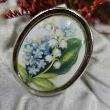 Broche printanière vintage d'occasion  Le Luc