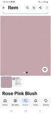 Blush pink vinyl for sale  BASILDON