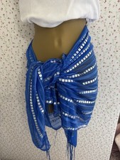 Sarong cobalt blue for sale  BRADFORD