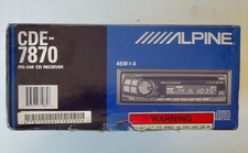 Alpine cde 7870 for sale  Novato