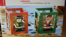 Laternen schneemann nikolaus gebraucht kaufen  Aindling