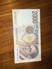 Banconota repubblica italiana usato  Roma