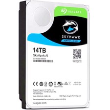 Disco rígido ST14000VE0008 Seagate SkyHawk AI 14TB SATA III 7200rpm 256MB comprar usado  Enviando para Brazil
