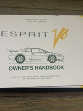 Lotus esprit owner for sale Lotus esprit owner for sale  PRENTON