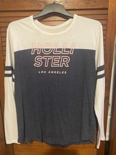 Hollister navy white for sale  OTLEY