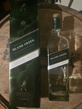 Garrafa vazia de uísque escoteiro verde ilha rara Johnnie Walker 1L comprar usado  Enviando para Brazil