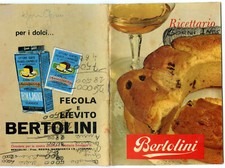 Ricettario bertolini stampato usato  Italia