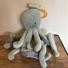 Usado, Carrinho de bebê polvo verde chocalho Jellycat Odell comprar usado  Enviando para Brazil