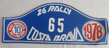 1978 plaque rallye d'occasion  Béziers